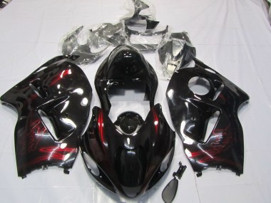 1997-2007 Red Deep Gloss GSXR 1300 Hayabusa Motorcycle Fairings