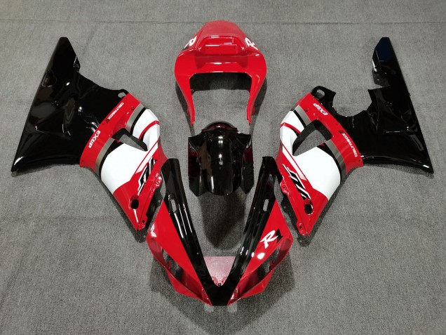 2000-2001 Red and Black R1 Motorcycle Fairings