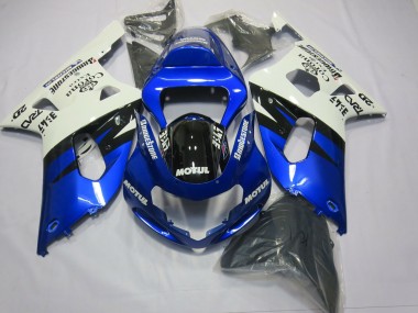 2001-2003 Red MoviStar GSXR 600-750 Motorcycle Fairings