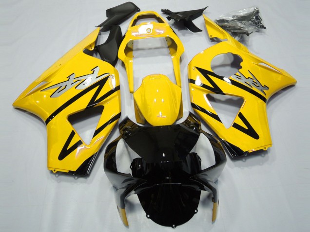 2002-2003 Gloss Yellow CBR Style CBR954RR Motorcycle Fairings