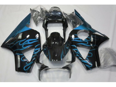 2002-2003 Light Blue Flame CBR954RR Motorcycle Fairings