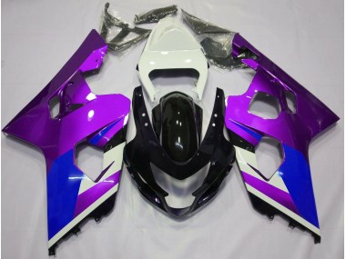 2004-2005 Gloss Purple GSXR 600-750 Motorcycle Fairings