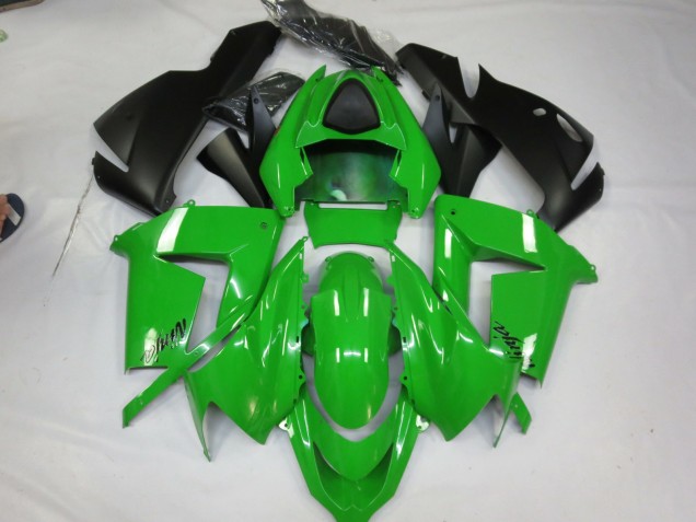 2004-2005 Green Gloss ZX10R Motorcycle Fairings