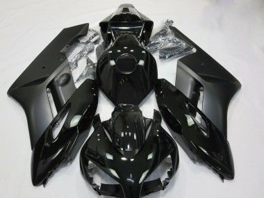 2004-2005 Matte and Gloss Black CBR1000RR Motorcycle Fairings