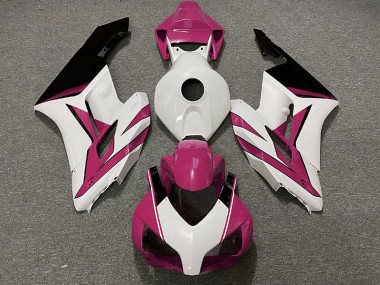 2004-2005 Pink White and Gloss Black CBR1000RR Motorcycle Fairings
