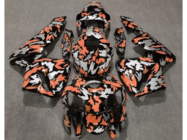2005-2006 Camo & LIGHT ORANGE CBR600RR Motorcycle Fairings