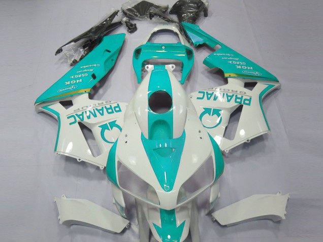 2005-2006 Teal Custom CBR600RR Motorcycle Fairings