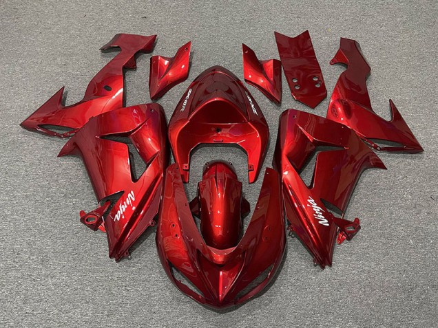 2006-2007 Candy Red ZX10R Motorcycle Fairings
