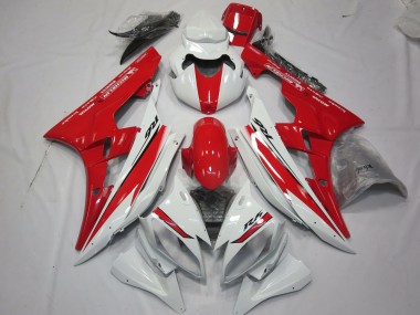2006-2007 Red White Style Design R6 Motorcycle Fairings