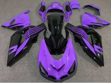 2006-2011 Bright Purple ZX14R Motorcycle Fairings