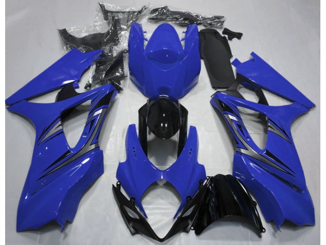 2007-2008 Blue OEM Style GSXR 1000 Motorcycle Fairings