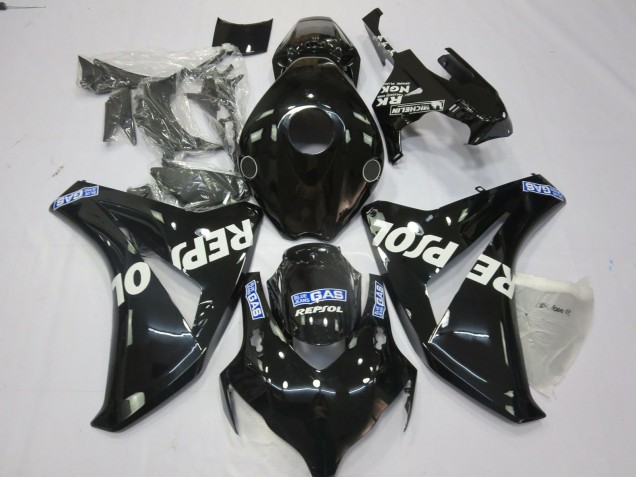 2008-2011 Black Repsol CBR1000RR Motorcycle Fairings