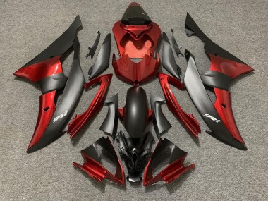 2008-2016 Custom OEM Style Red / Black R6 Motorcycle Fairings