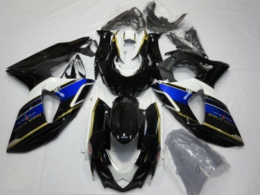 2009-2016 Blue and Gold GSXR 1000 Motorcycle Fairings