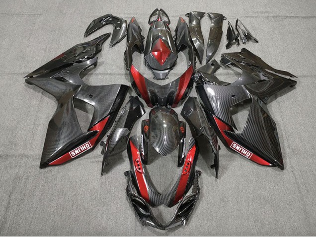 2009-2016 Carbon Fiber Red GSXR 1000 Motorcycle Fairings