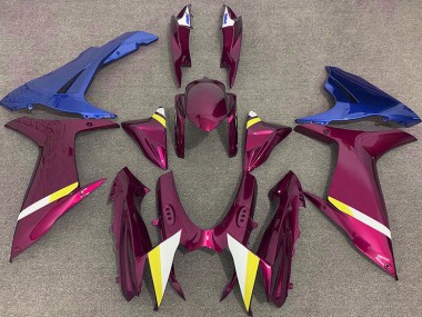 2011-2024 Gloss Red and Blue GSXR 600-750 Motorcycle Fairings