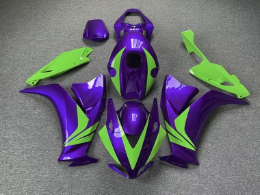 2012-2016 Gloss Purple and Green CBR1000RR Motorcycle Fairings