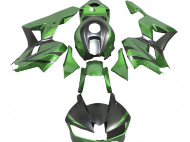2013-2023 Lizard Green and Matte Black CBR600RR Motorcycle Fairings