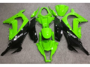 2016-2019 Bright Green & Green R ZX10R Motorcycle Fairings